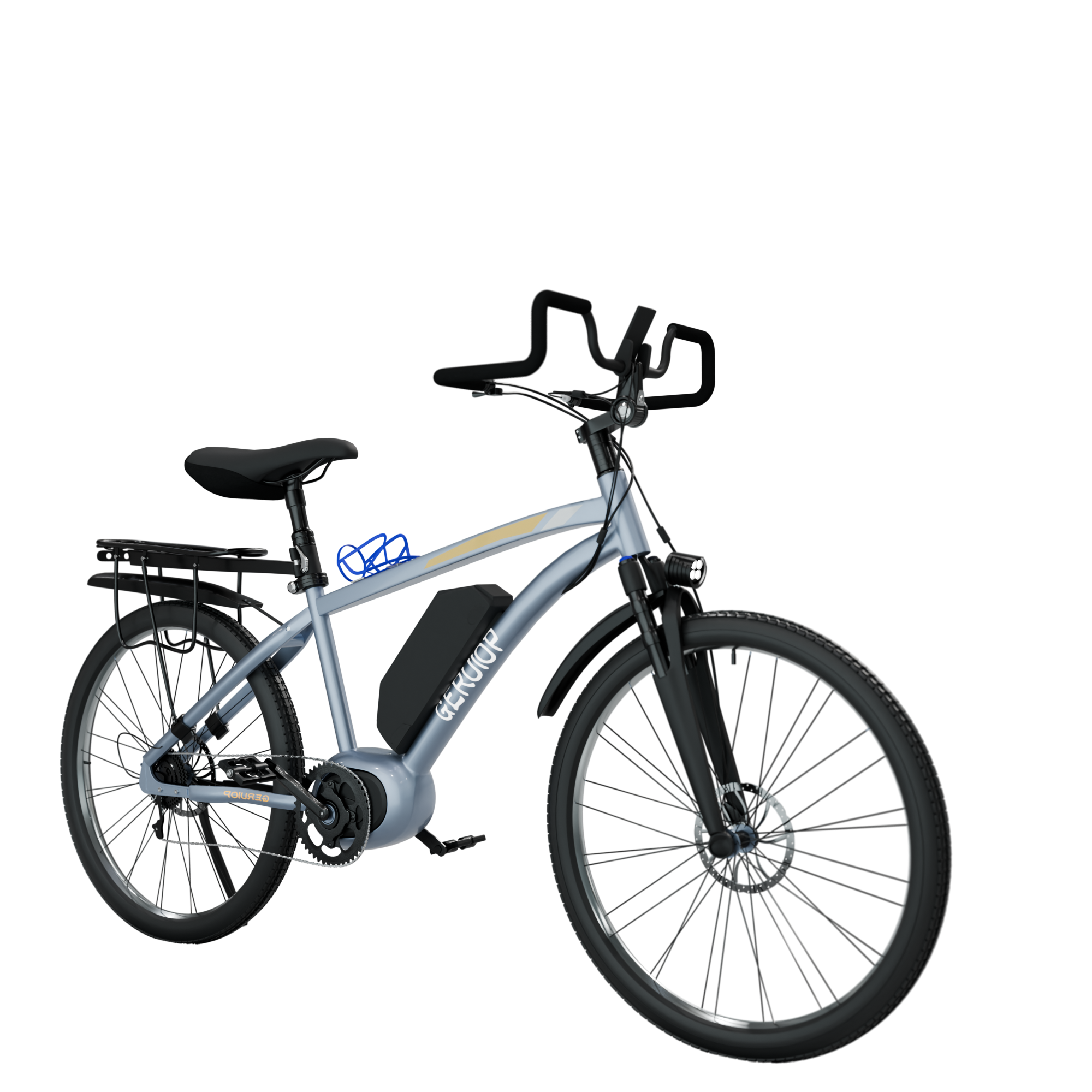 Mid Drive Pedal Assistant Central Motor 500W 48V22Ah 27speed 27.5*1.95 200Km Long Range Aluminum Alloy frame Electric City bike