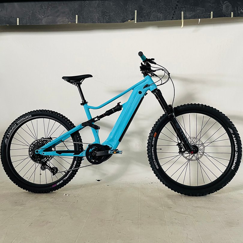 27.5/29 inch lightweight frame full suspension e MTB 11 speed Bafang 48V500W mid drive mountain bike electric bicycle for adults