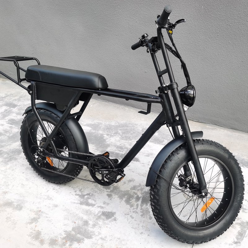 Chinese factory fat tire electric city bike scooters 48v motor 20inch ebike tyre two seat commute bicycle