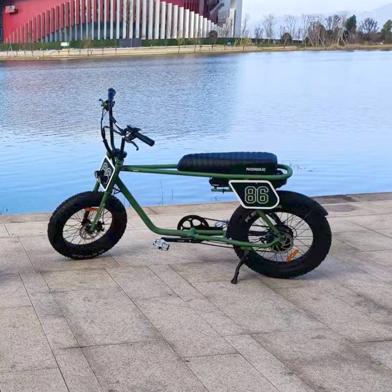 Chinese factory fat tire electric city bike scooters 48v motor 20inch ebike tyre two seat commute bicycle
