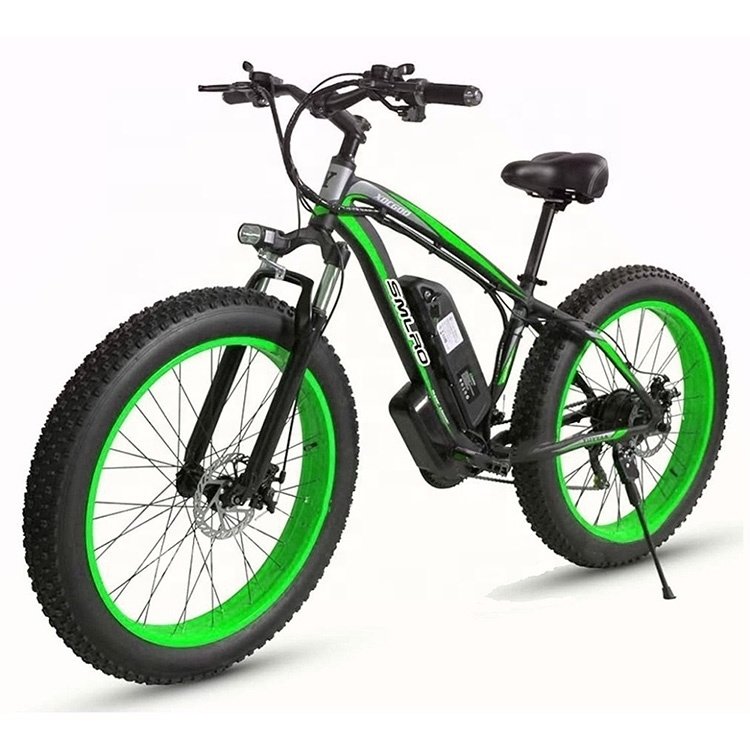 26 '' 500W 1000W 21 Speed Lithium Aluminum Alloy Electric Bicycle Electric Mountain Bike