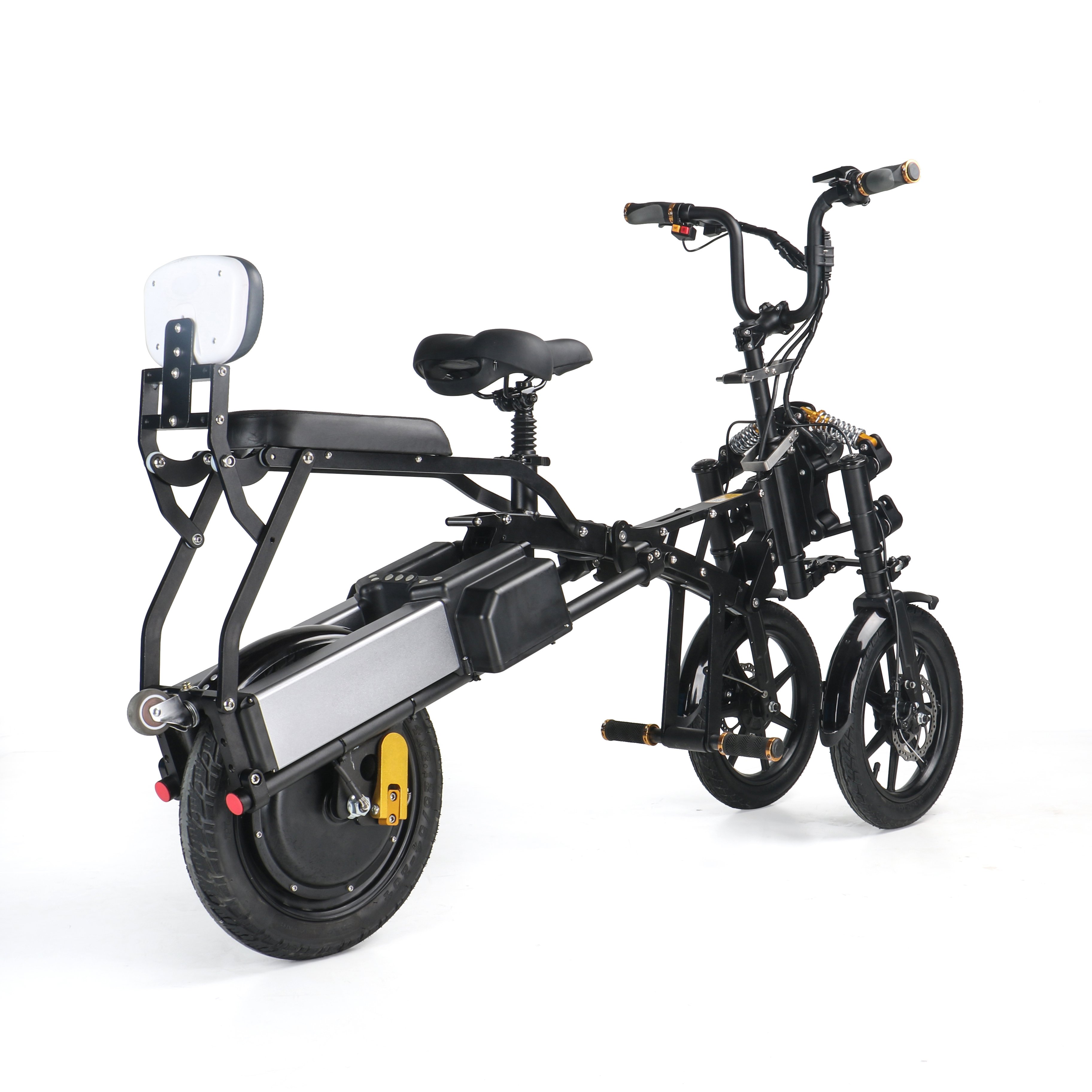 2024 New 3 Wheels high quality electric bike 750w Long tail electric bicycle fashion electric city bike for adult
