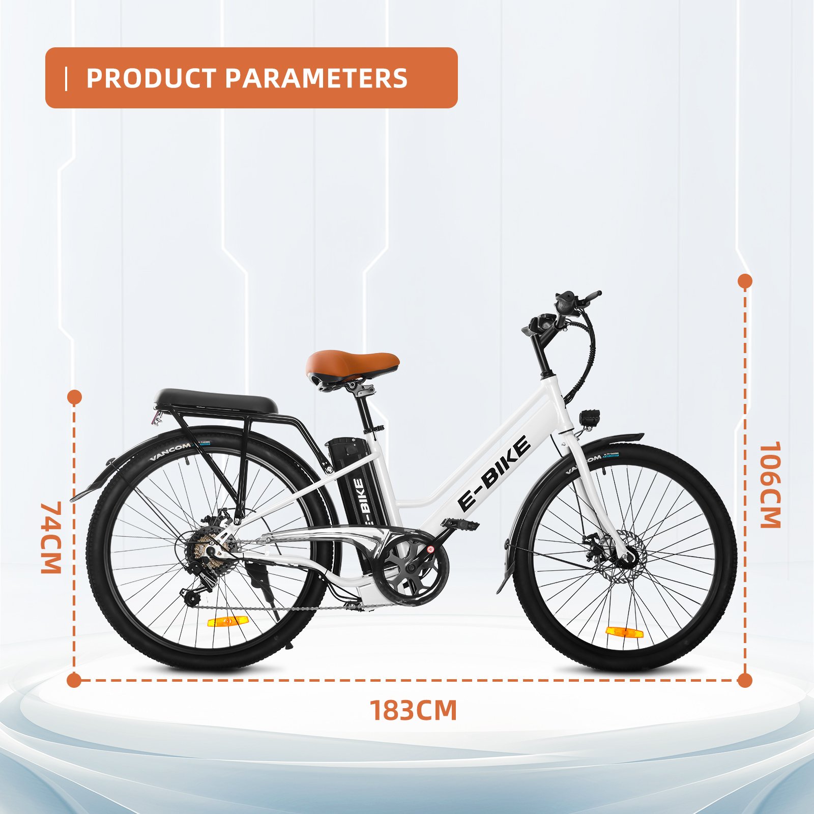 US STOCK City Ebike with 250w 36V Electric road bike e bicycle 7 Gear e bike city for adult ebike