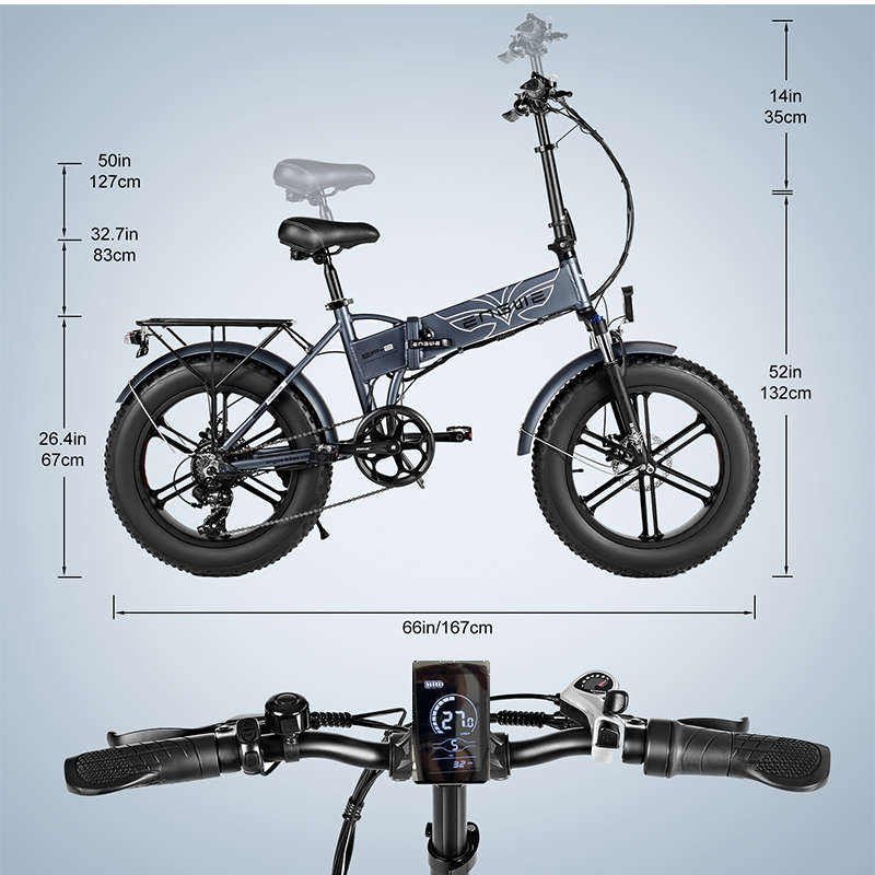 Engwe Ep-2 pro bike frame bicycle with motor Dirt Mountain Folding Ebike sepeda listrik With city mountain bike