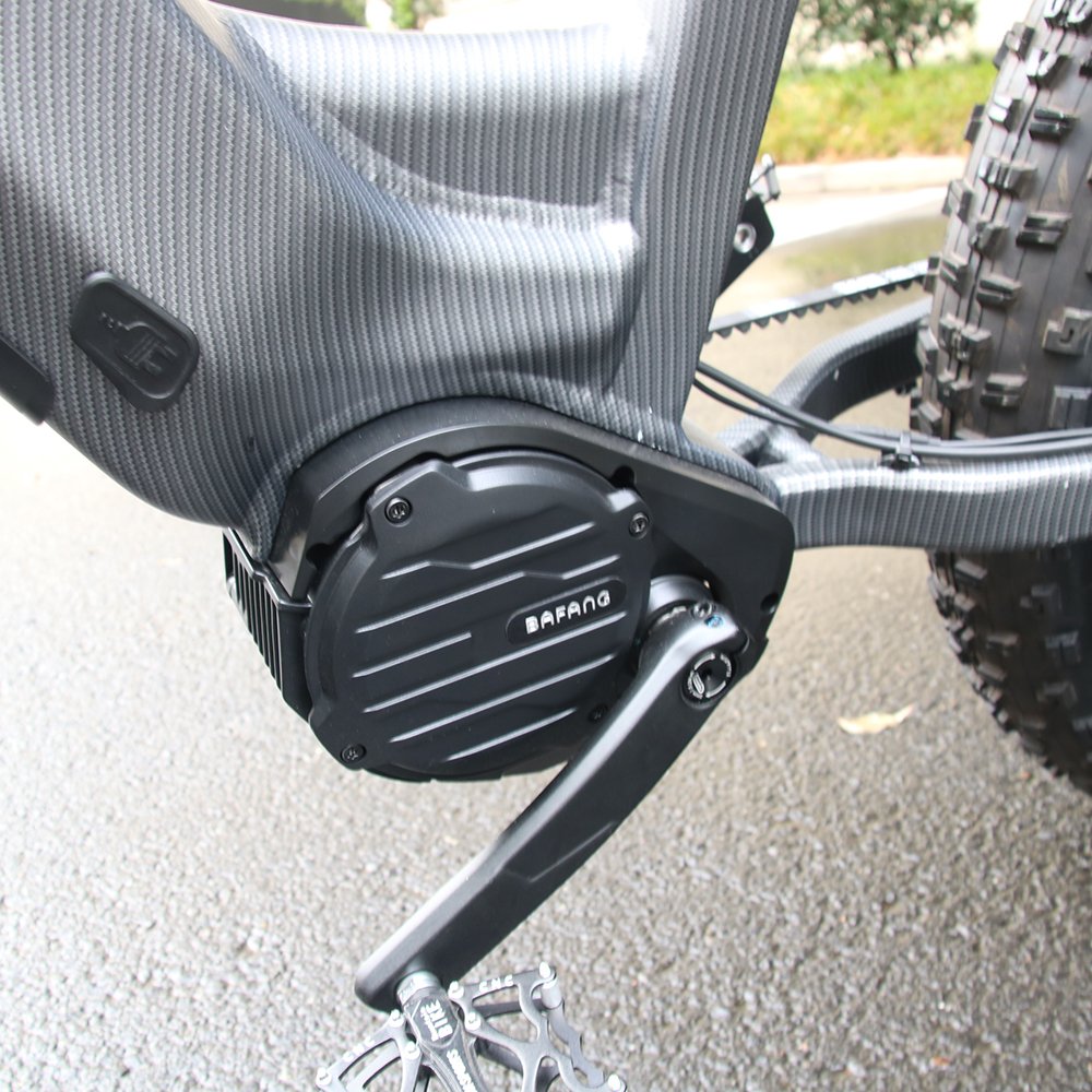 new arrival bafang M630 Ebike cheap belt drive 26'' fat tyre ebike price