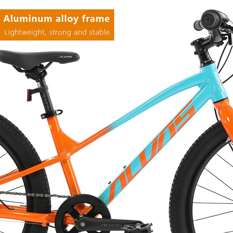ALVAS BETA 24 Inch 6 Color Mountain Bicycle aluminium alloy Disc Brake Children Bike Boy Girl Students Child Kids Cycling MTB