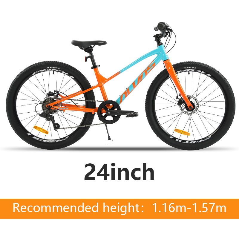 ALVAS BETA 24 Inch 6 Color Mountain Bicycle aluminium alloy Disc Brake Children Bike Boy Girl Students Child Kids Cycling MTB