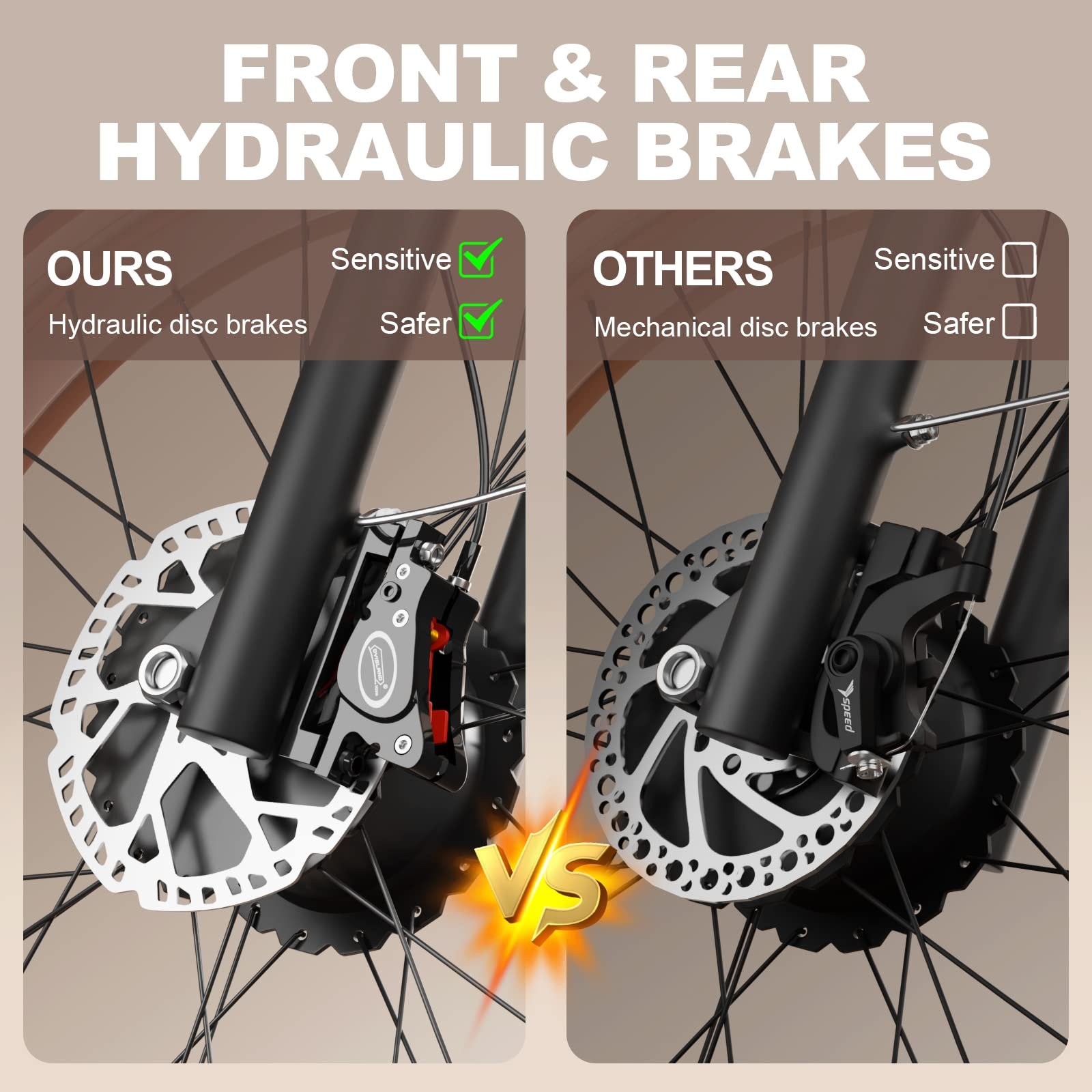 US Warehouse Popular PLUS+ Electric Bike 1000W 2000W 48V 26" Motor Bike Fat Tire Mountain Snow Bicycle Ebike