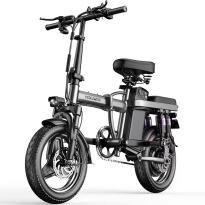 Factory price 48V 400W Mini Size Folding Electric Bicycle 14 Inch Electric City Bike lithium battery