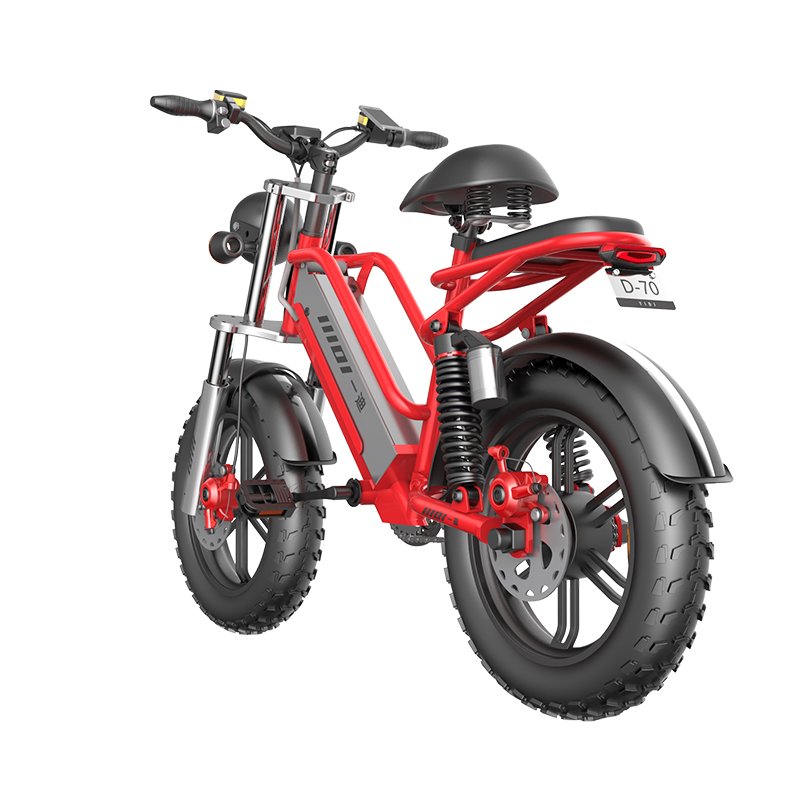 Long Range Customizable Electric Bicycle Full Suspension Electrically Bike 20inches Dual Motor Electric Scooters