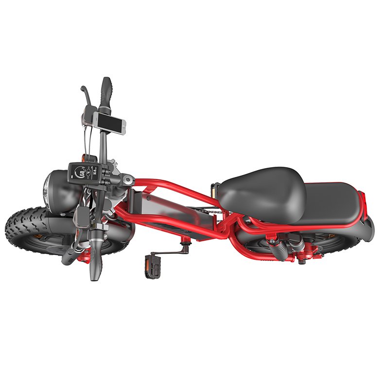 Long Range Customizable Electric Bicycle Full Suspension Electrically Bike 20inches Dual Motor Electric Scooters