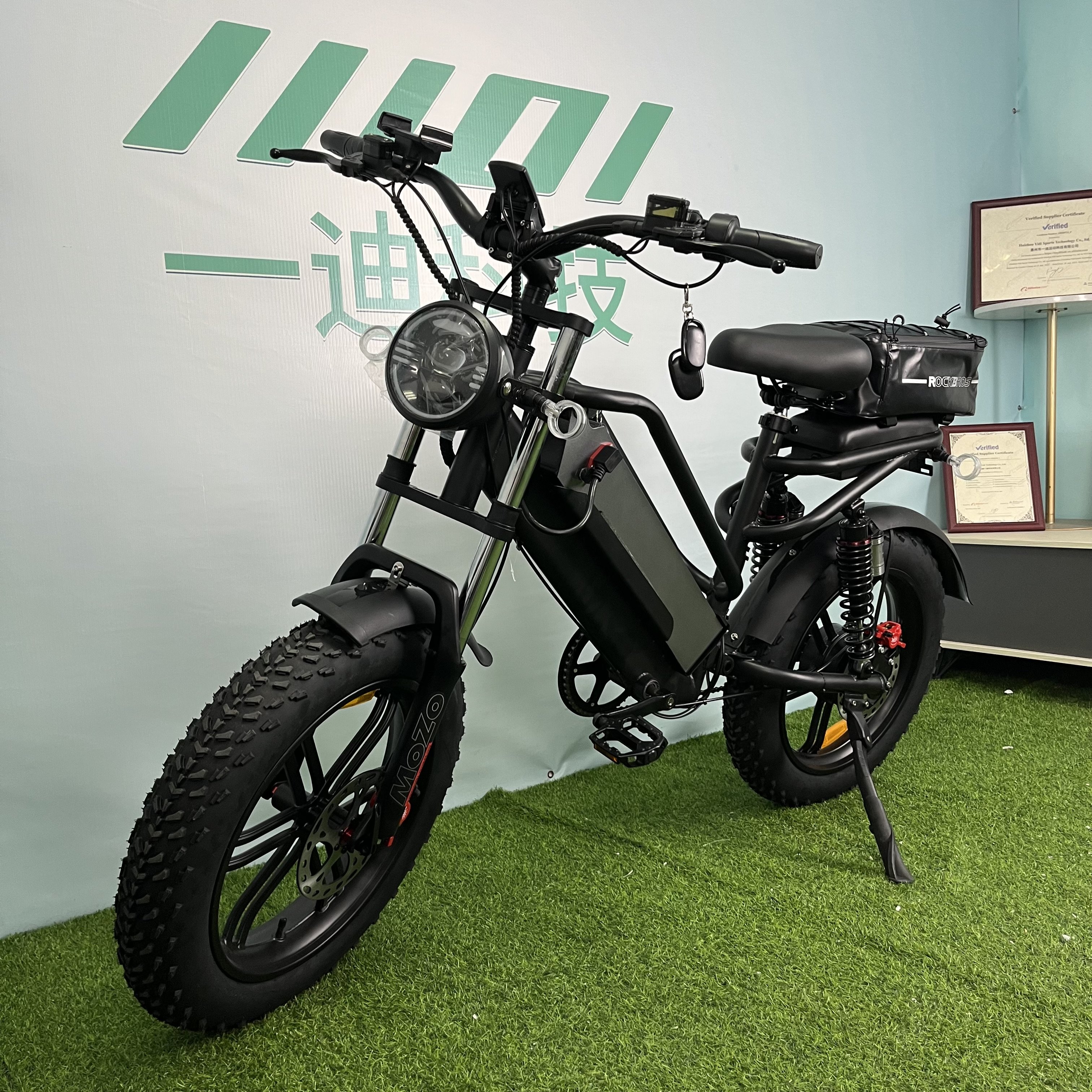 Long Range Customizable Electric Bicycle Full Suspension Electrically Bike 20inches Dual Motor Electric Scooters