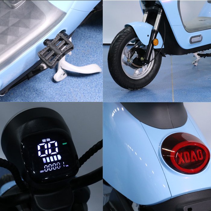 Electric Two Wheeler Scooter E Bicycle Electric Mobility For Adult Electric City Bike 500W 350W Electric Motorcycle With Pedal