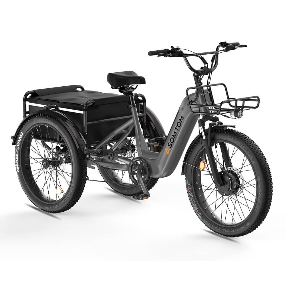 Adult Ebike Electric Bicycle Household Electric Cargo bike city bike US Warehouse Aluminum Alloy 24 " Fat tire 500W15AH 330lbs