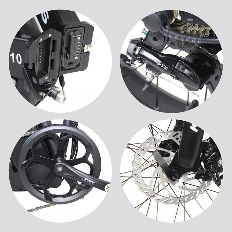 foldable Velo Electrique E Bike 20 inch tire Electric Bike Bicycle EU/US/UK stock cheap e BIKE