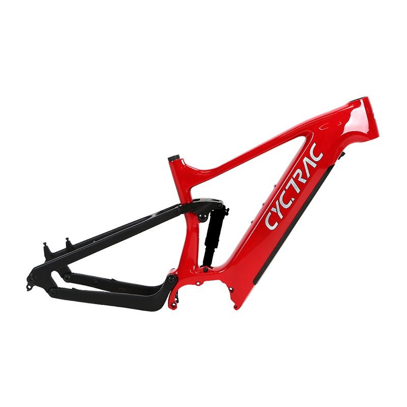 Wholesale 29-Inch Full Suspension Carbon Fiber Electric Bike 11-Speed 48V 350W Bafang Central Motor Beautiful 350W Bafang China