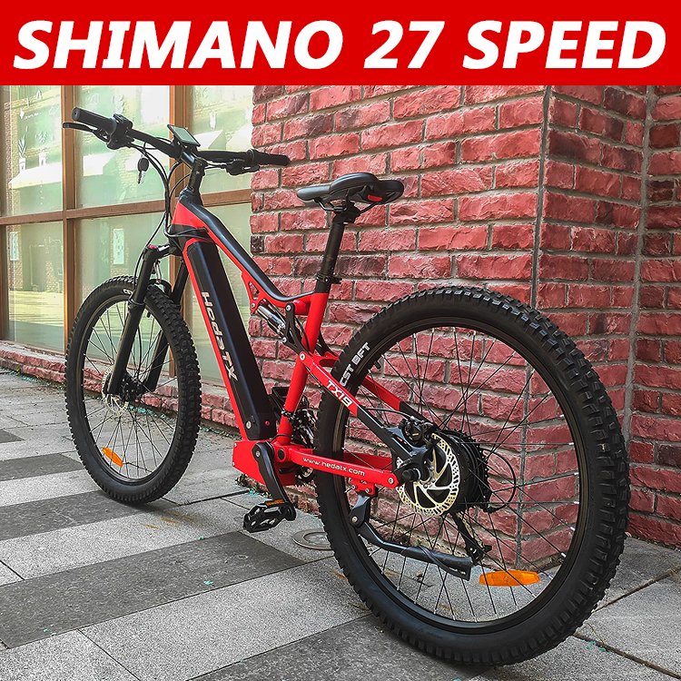 Hot selling high quality 48V15ah lithium battery electric bike Mountain city electric bike 27.5-inch hydraulic brake 500W motor