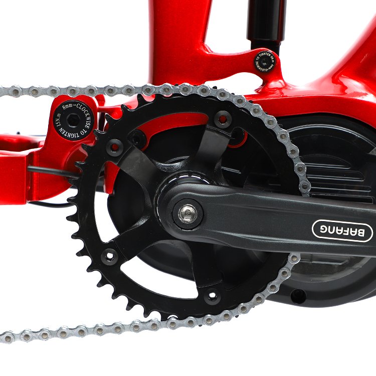 27.5\/29 Inch Bafang Mid Drive G510 M620 48V\/52V 1000W Electric Mountain Bike Electric Mtb Bike Full Suspension Electric Bike