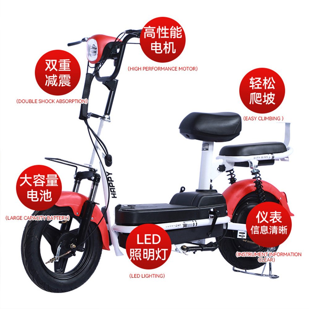 Wholesale of ultra light cycling electric vehicles for two elderly adults by manufacturers