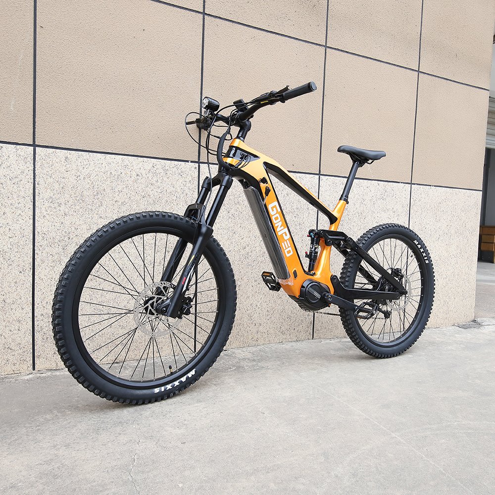 OEM electric mountain bike bafang m510 m600 m620 motor mid drive ebike emtb full suspension carbon frame