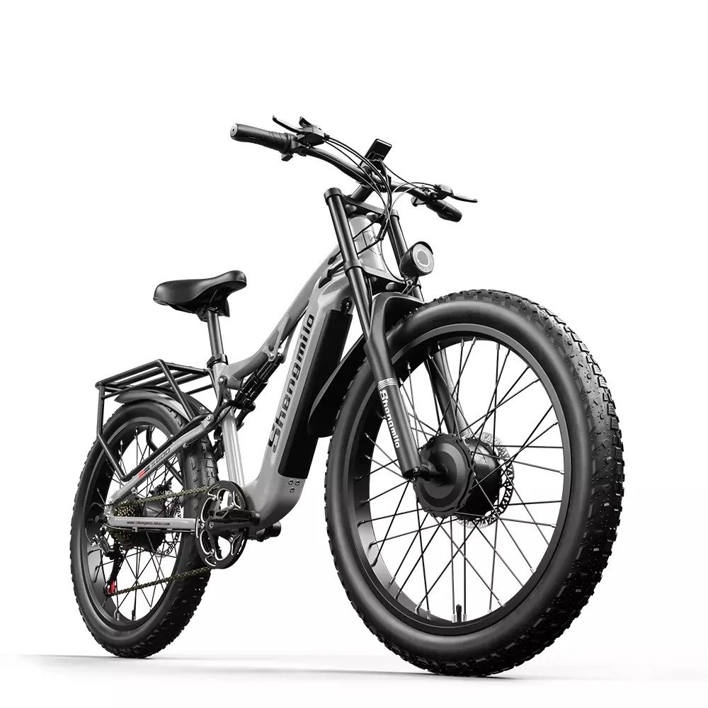 EU Best Selling 2000W Dual Motor E Bike 26 Inch Fat Tire Electric Mountain Bikes 48V 18AH Adult Off Road Electric Bike