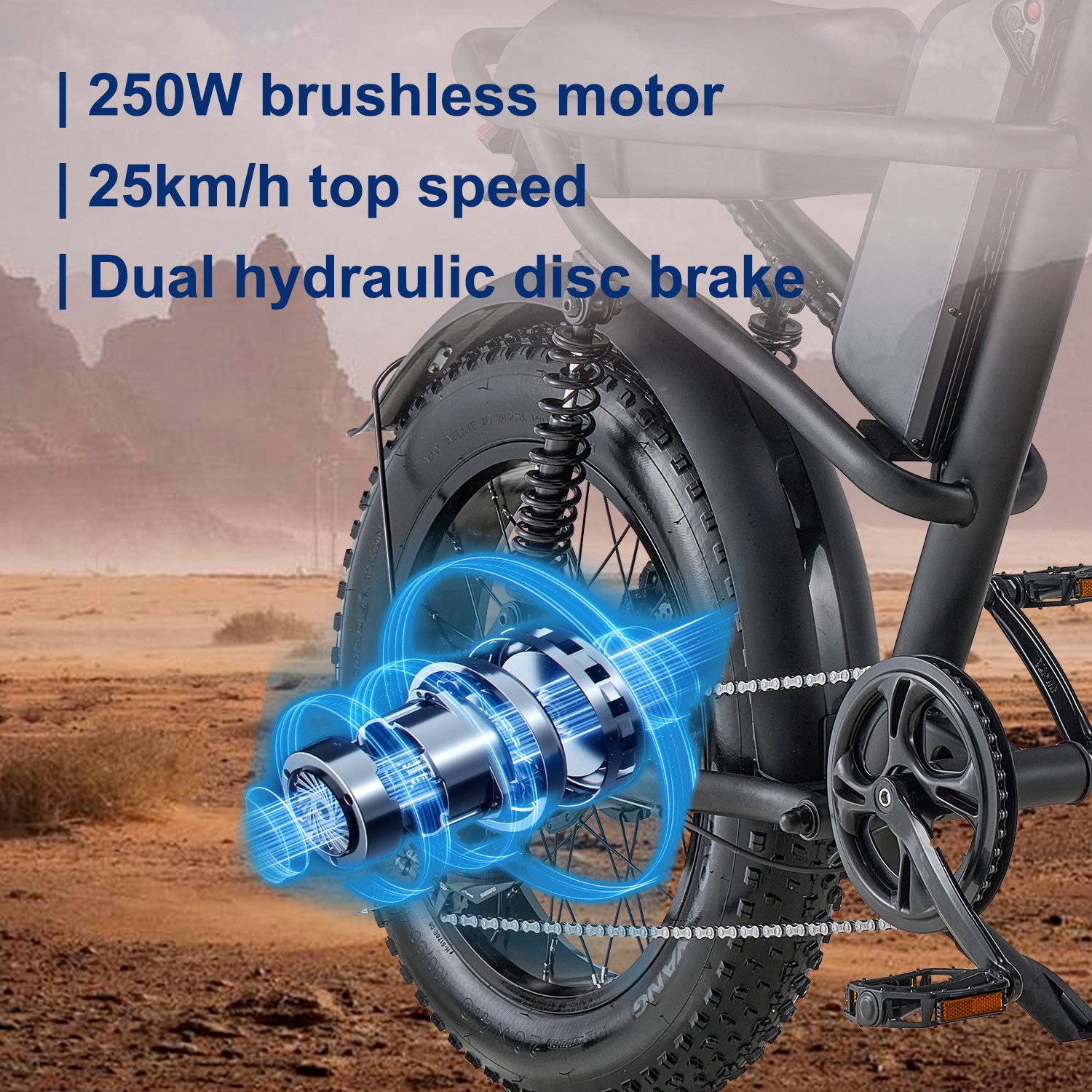 Fatbike electric tyre bike, 24inch fat tire adult e electric dirt bike e-bike dirtbike, electric mountain bike full suspension