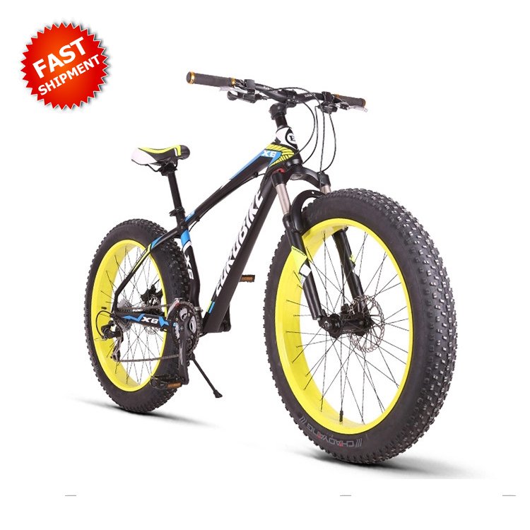 Wholesale High Quality Cheap Price Snow Bike Fork 26"x4.0 Fat Bicycle Tires Fat Tire Bicycle Mountain Bike