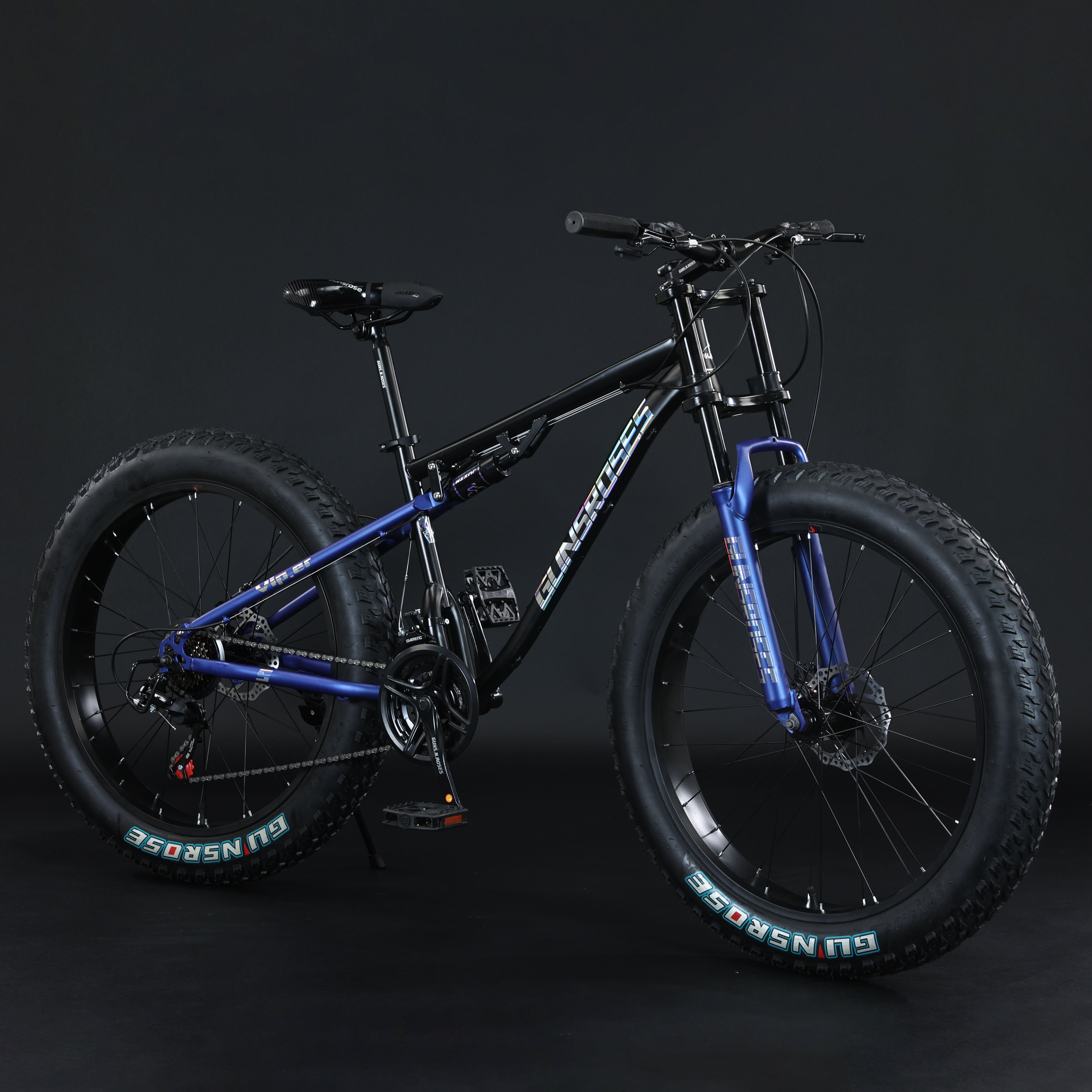 fat tire snow bike double disc brake 26 inch cheap mountain bicycle beach bike for adult