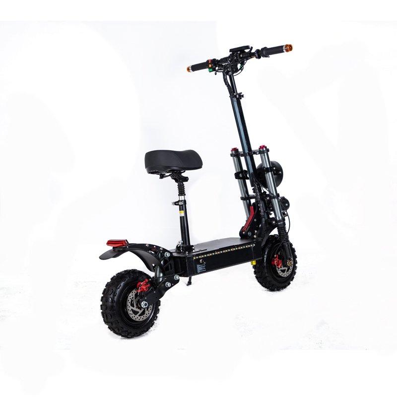 60V 11Inch 5600W Tow Motor High Speed E Bike Double Drive Scooter E Bicycle Electric City Bike Electric Folding Bike