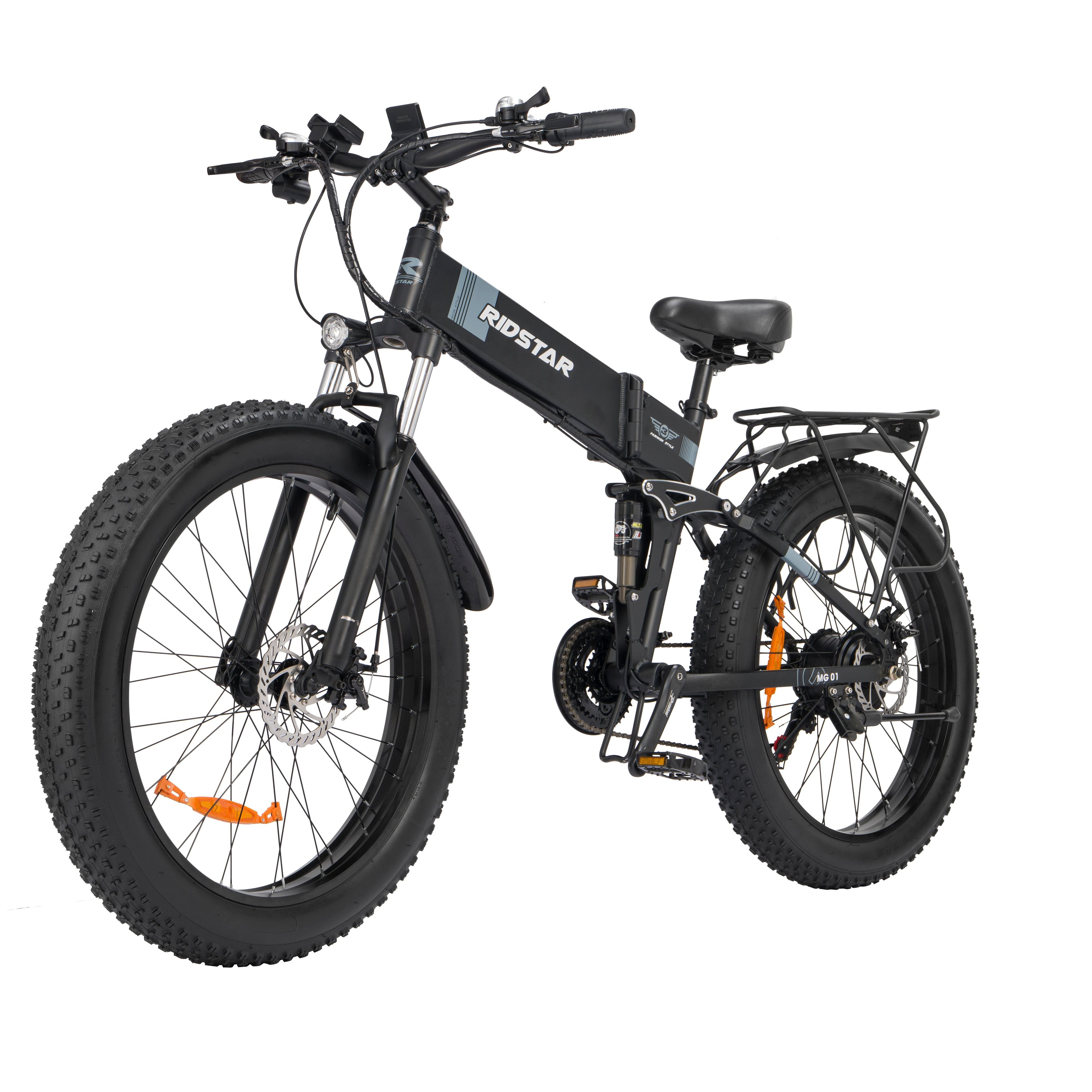H20 Electric Bike 20 Inch Fat Tire Off Road Ebike 1000W 48V 15AH Powerful Mountain Electric Bicycle For Adults Cycling E BIKE