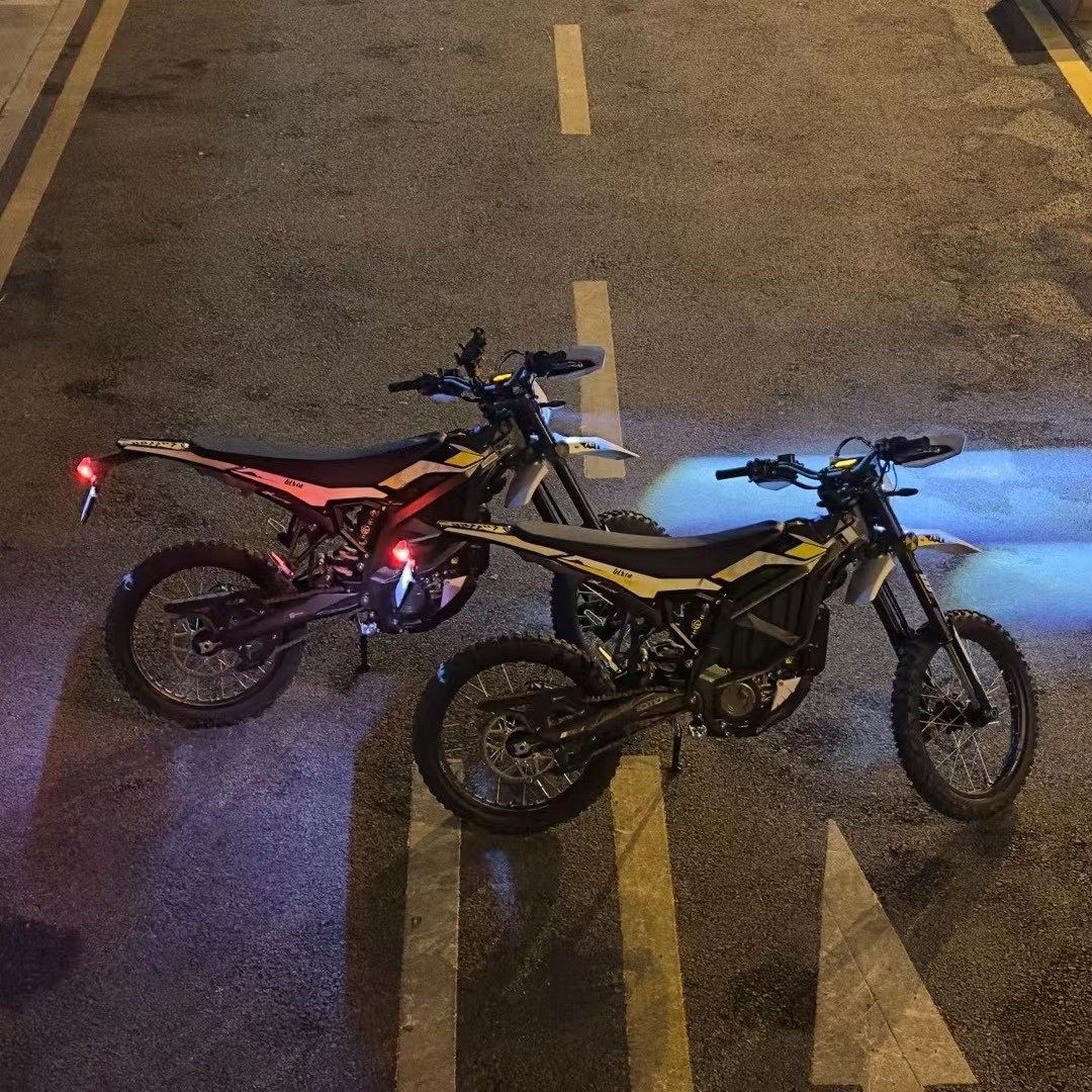 goolee Ultra Bee 74V 12500W Mid Drive Electric Dirt Bike Ultra Bee Electrica 55Ah Ebike