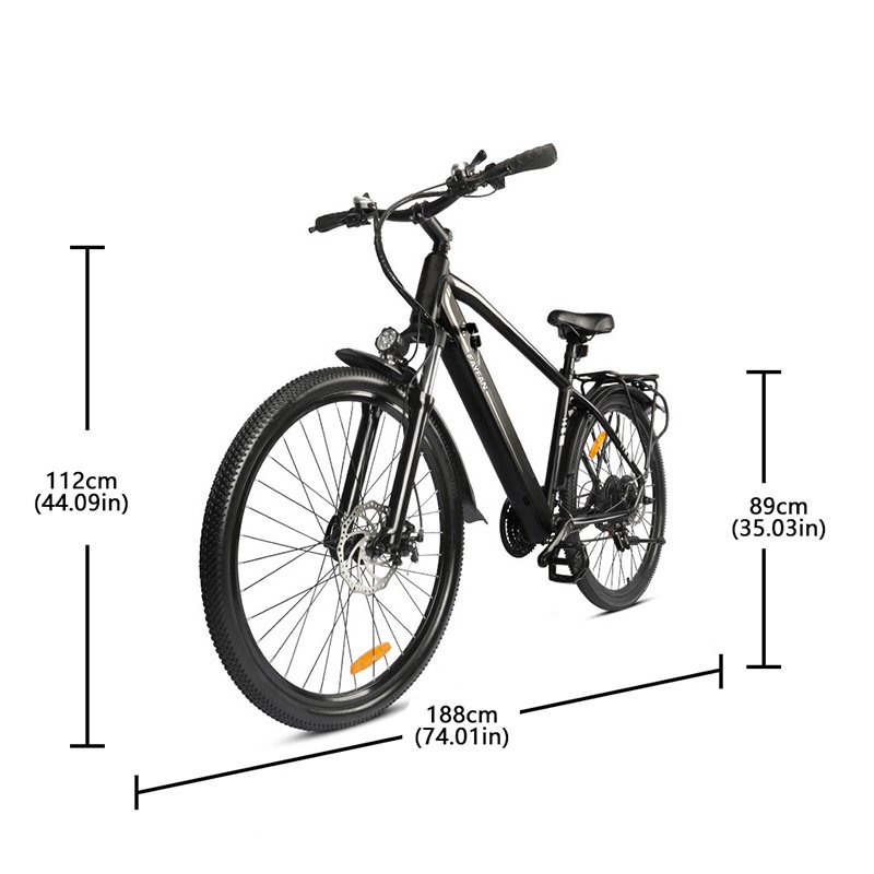 2022 IFAYFAN Electric Mountain Bike 48V 500w electric bike for adults Power Lithium Battery