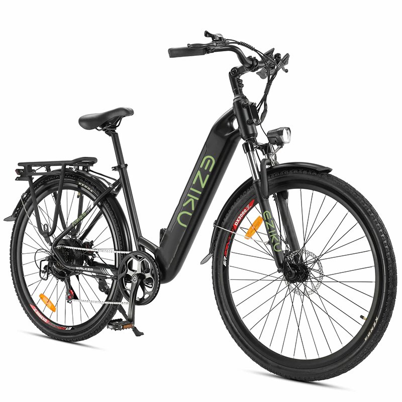2023 New Style Factory Price Electric City Bike Bicycle Ebike Moped With 48V 12Ah Removable Lithium Battery 500W Motor For Woman