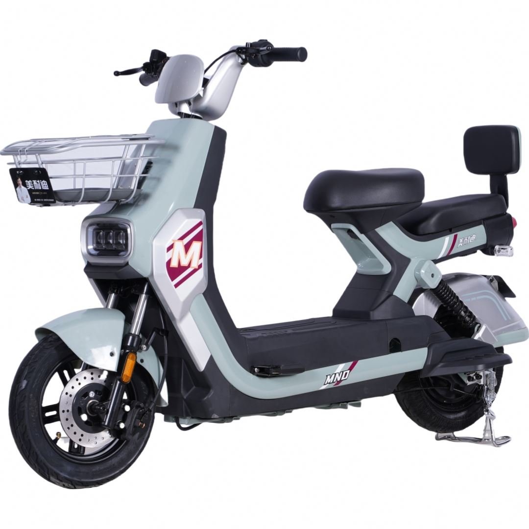 Hot Selling 48V 12AH Electric City Bike 14 Wheel Steel Frame 6 Speed Sensor Lead-Acid Battery Power Supply