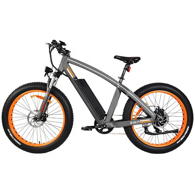 1000W Powerful Electric Mountain Bike Bicycle Flying Tiger 11.6AH Fat Tire E-bike with chopper electric bike