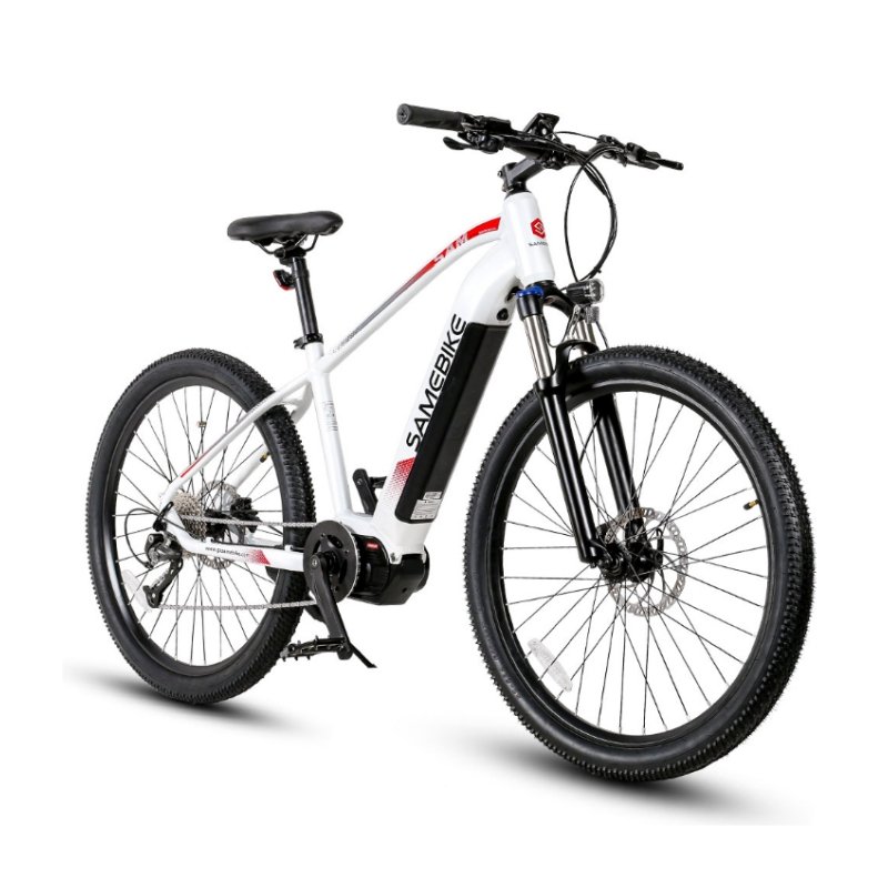 Samebike RS-A06 Electric Hybrid Bike 350W Motor Power 12.5ah Lithium Battery 26Inch Motorcycle Tire Integrated Electric Bike