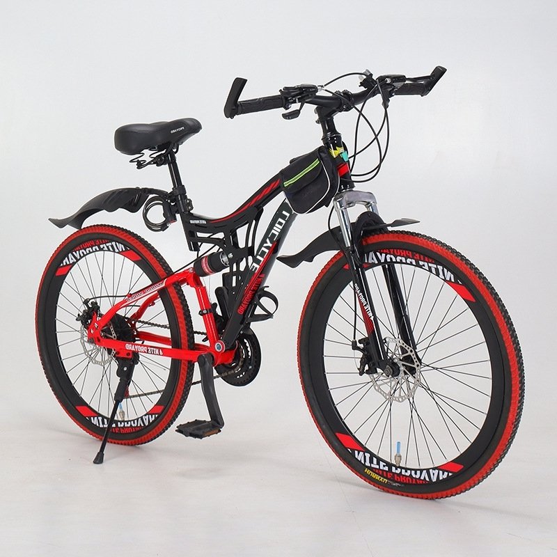 40-ring 26 inch mountain bicycle 21 speed front shock suspension mountain bike with disc brake system