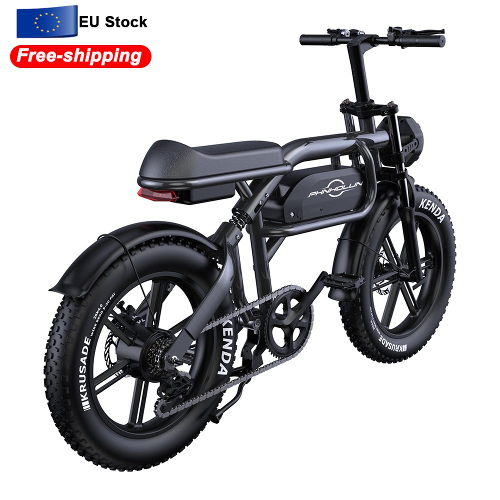 2024 Popular EU RTS drop shipping 48V 20Ah long range 1000w high speed full suspension fat tire electric mountain bike ebike
