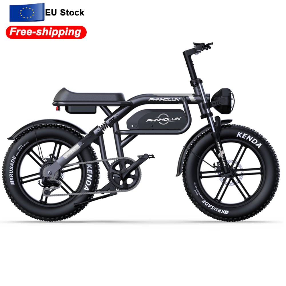 2024 Popular EU RTS drop shipping 48V 20Ah long range 1000w high speed full suspension fat tire electric mountain bike ebike