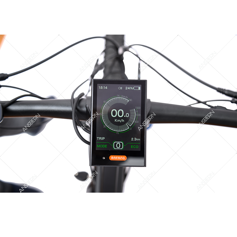 Bafang Mid Drive Electric Mountain Bike 2023 New Arrivals Full Suspension 1000W 48v Lithium Battery Boost Ansbern Carbon Fibre