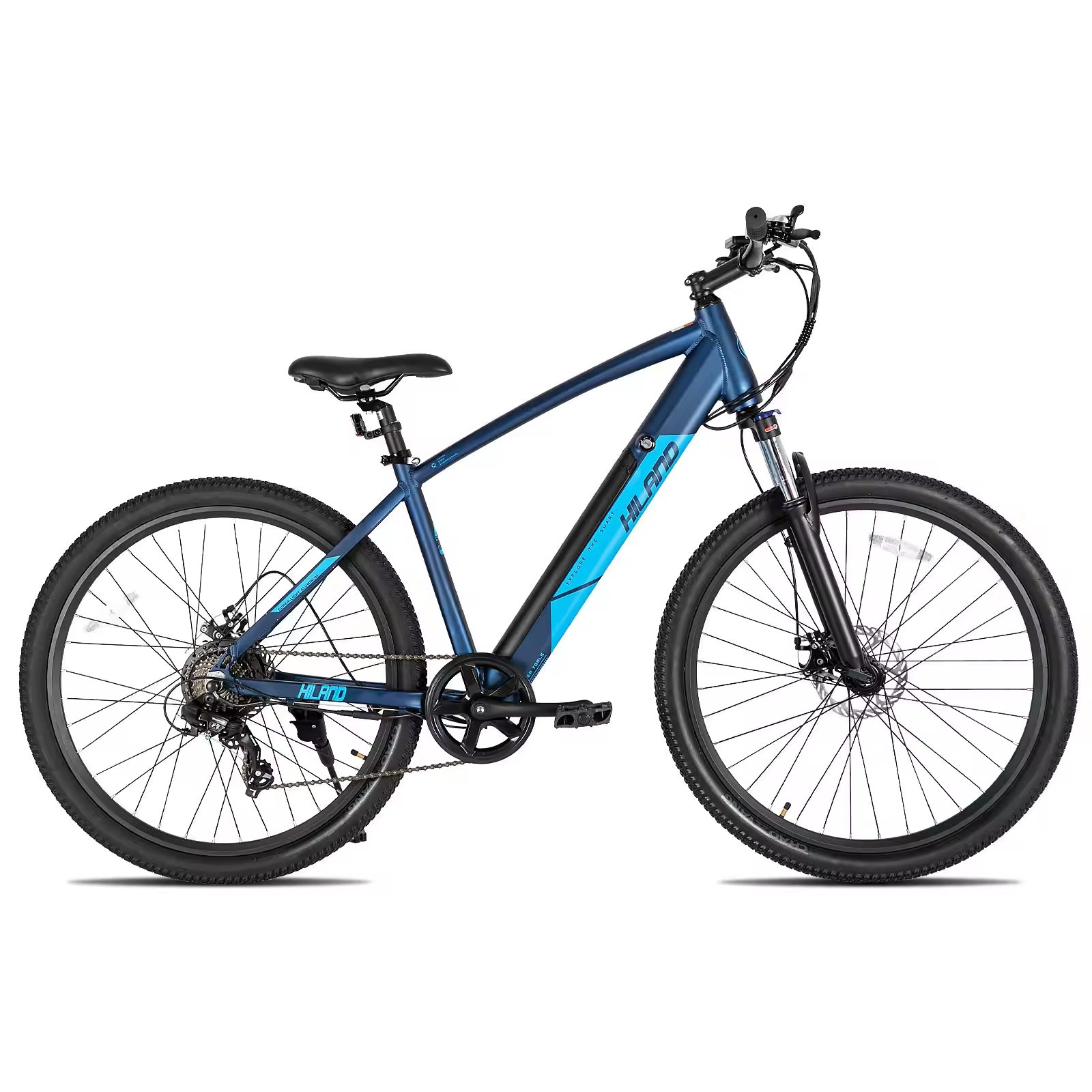 JOYKIE 7 speed 350 w 36V 10.4Ah Lithium Battery Mechanical Disc Brake Rear Hub Motor electric mountain bike
