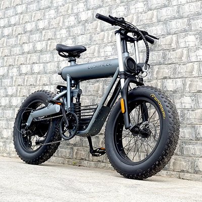 Coswheel T20 ebike wholesale mountain bike fat tires 20 Inches 500w electric bike electric bicycle factory e bike