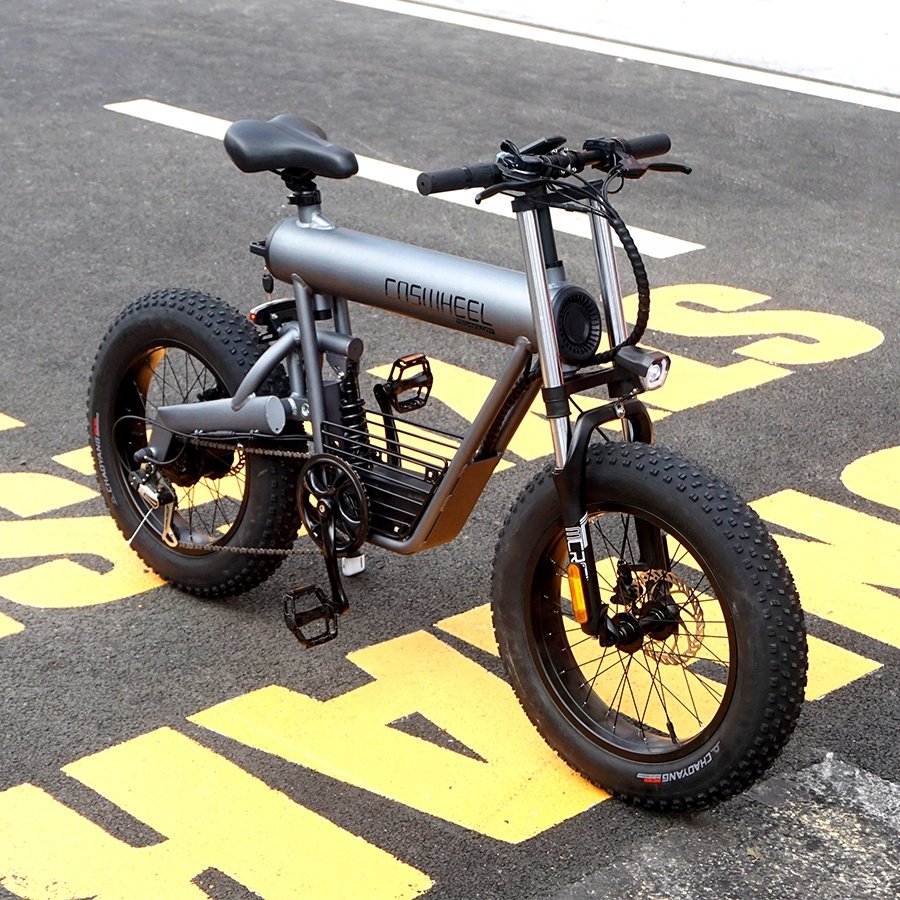 Coswheel T20 ebike wholesale mountain bike fat tires 20 Inches 500w electric bike electric bicycle factory e bike