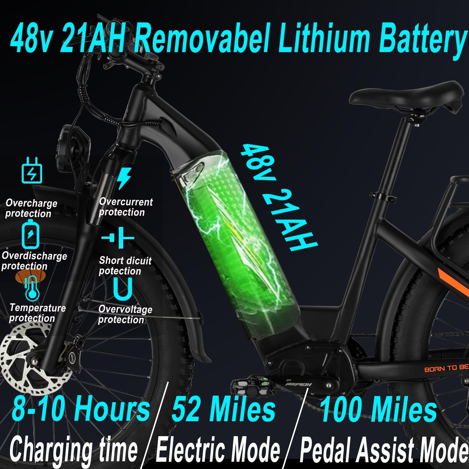 SMLRO SU9 Velo 26 " electric mountain bike fat tire bike 48v 21ah lithium battery ebike 2000w electric bicycle