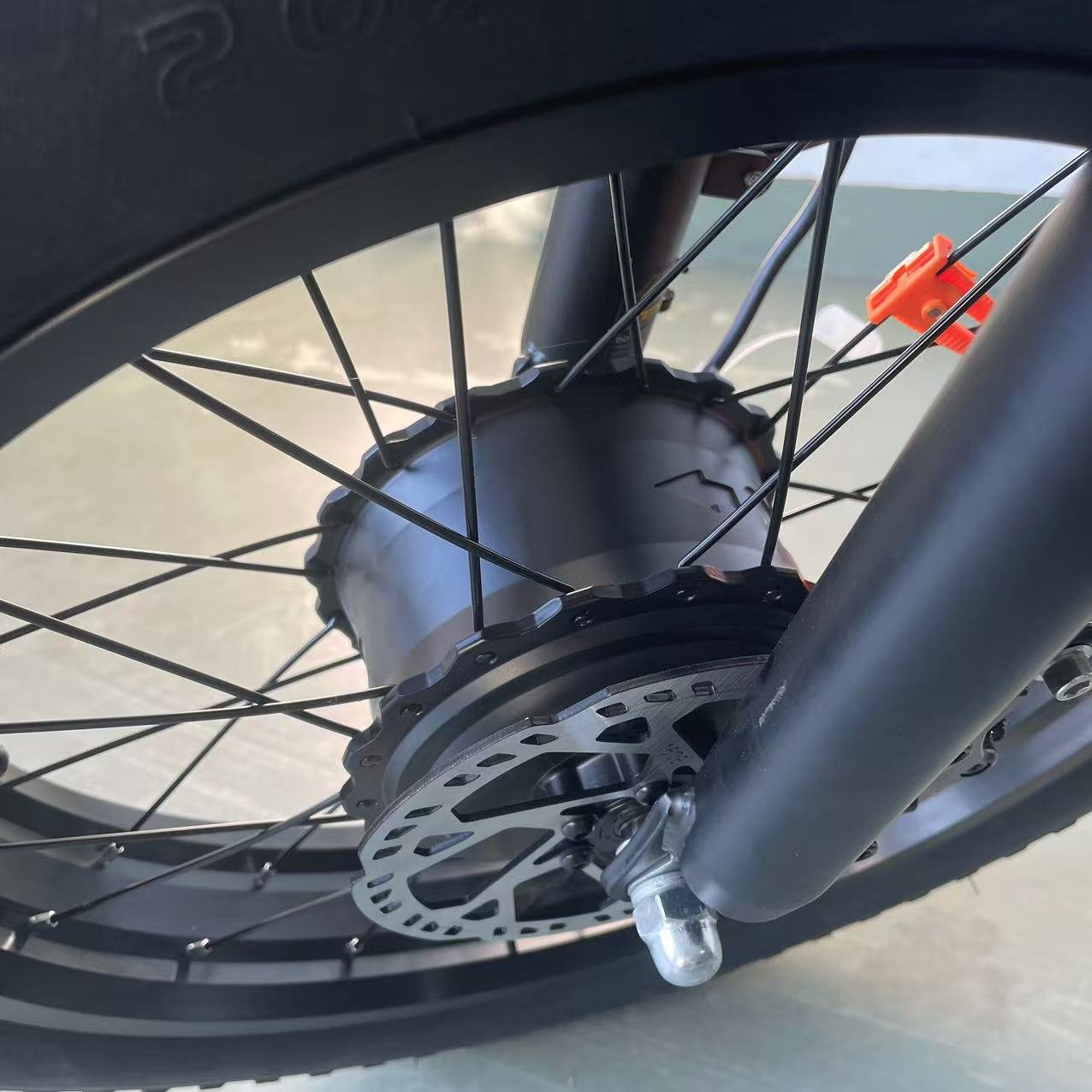 48V 23AH All-Terrain Folding Electric City Bike with 7 Speed Gears Disc Brake Lithium Battery Fat Tire-Warranty Included