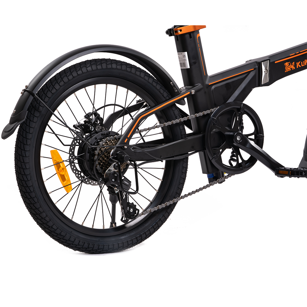 EU STOCK KuKirin V2 20 Inch Fat tire Folding Electric Moped Bike 36V 250W 25km/H Electric bicycle Foldable Electric City Bike
