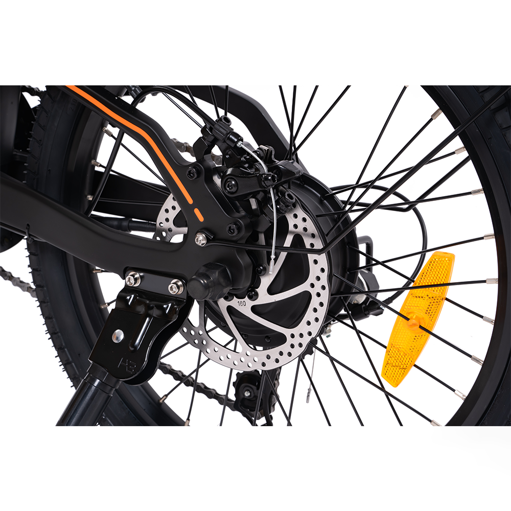 EU STOCK KuKirin V2 20 Inch Fat tire Folding Electric Moped Bike 36V 250W 25km/H Electric bicycle Foldable Electric City Bike
