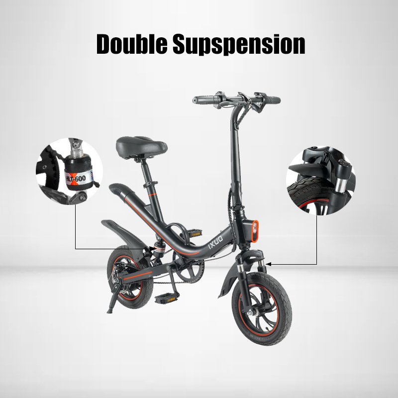 High Quality Moped E-bike 12inch Mini Folding Electric Bike 350w City Bike Electric Bicycle For Adults