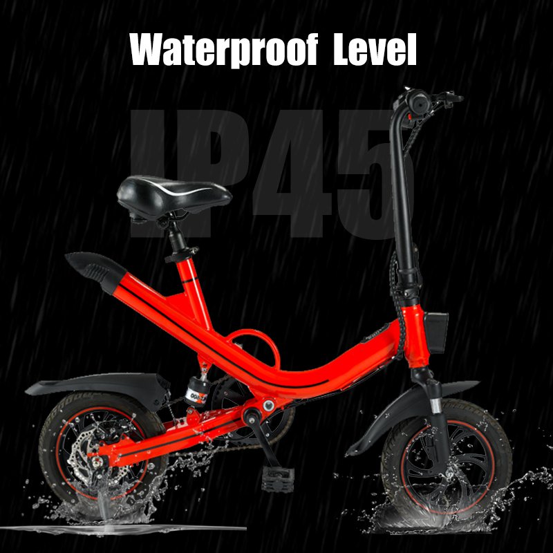 High Quality Moped E-bike 12inch Mini Folding Electric Bike 350w City Bike Electric Bicycle For Adults