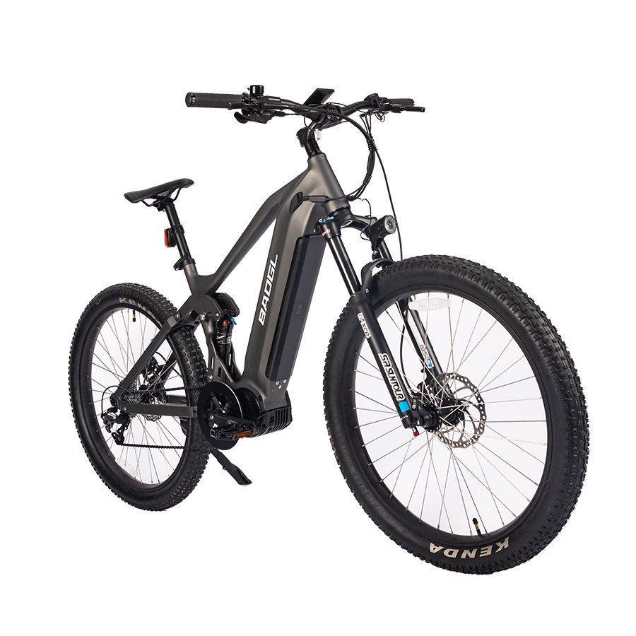 Factory direct 48V1000W mid motor 9 speed 20AH lithium battery thin tire electric mountain bike ebike